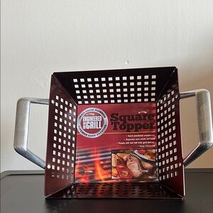 Black Square Topper